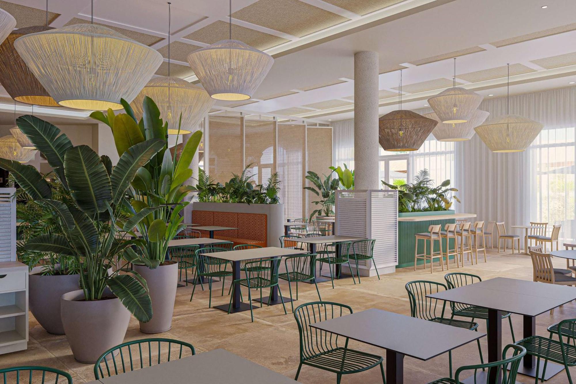 Wyndham Alltra Punta Cana All Inclusive Resort Ngoại thất bức ảnh The interior of the restaurant