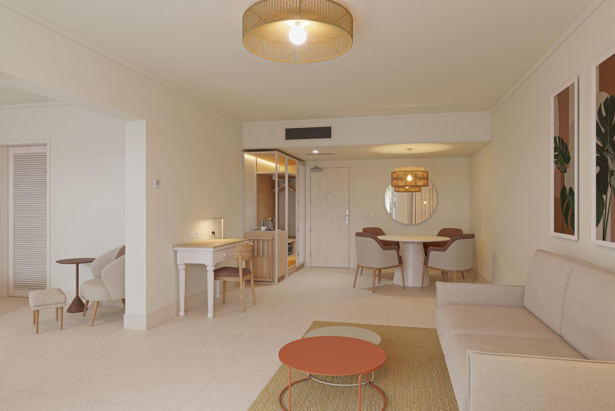 Wyndham Alltra Punta Cana All Inclusive Resort Ngoại thất bức ảnh A suite at the hotel